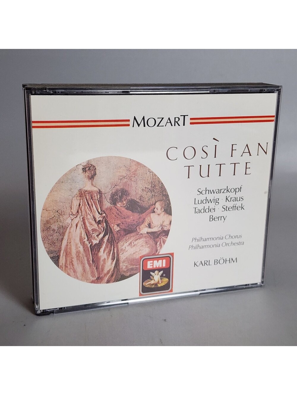 Mozart: Così Fan Tutte 3-CD Set Karl Böhm EMI Classics Opera Schwarzkopf Ludwig